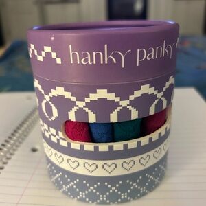 Hanky Panky Colorful Lace Underwear Set